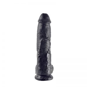 10 Inch Dildo Met Ballen Black | Desireshop.nl | Alkmaar