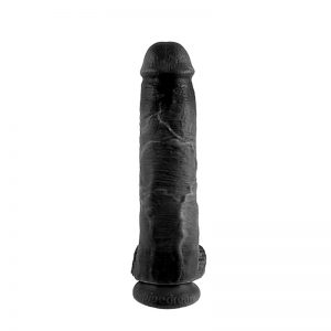 11 Inch Dildo Met Ballen Black | Desireshop.nl | Alkmaar