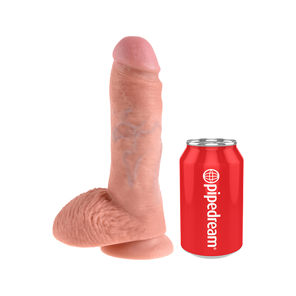 8 Inch Cock - With Balls - Skin