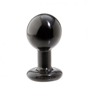 ﻿Round Butt Plug Medium Black - Desireshop.nl - Alkmaar