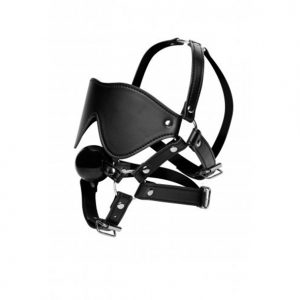 Masker Met Ball Gag - AE909 - Desireshop - BDSM Shop - Alkmaar