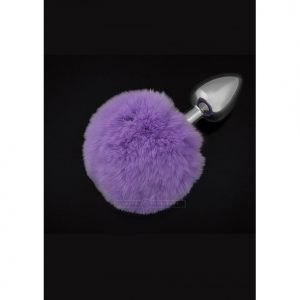 Buttplug met Konijnenstaart paars kopen - Desireshop.nl