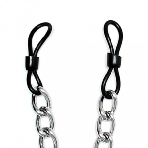 Rubber tepelklemmen met ketting - Desireshop.nl - Alkmaar