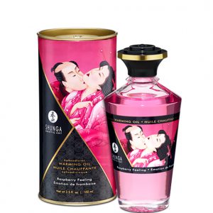 Shunga Aphrodisiac Verwarmende Olie Framboos | Desireshop.nl
