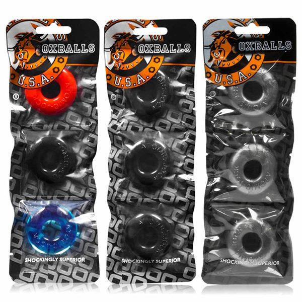 Oxballs Ringer 3 Pack Multi-Color kopen | Desireshop.nl | Alkmaar
