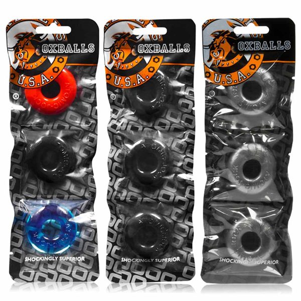 Oxballs Ringer 3 Pack steel kopen | Desireshop.nl | Alkmaar