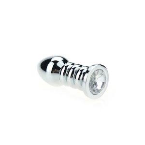 Geribbelde Buttplug Clear kopen | Desireshop.nl | Sexshop Alkmaar