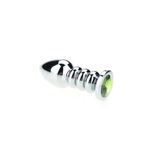 Geribbelde Buttplug Green kopen | Desireshop.nl | Sexshop Alkmaar