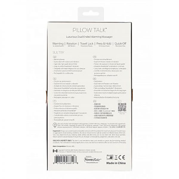 Pillow Talk Sultry Warming kopen | Desireshop.nl | Snel en voordeilig