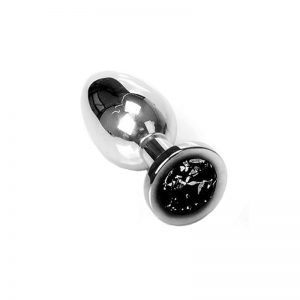 Jewel Buttplug Black Large | Metalen Buttplug kopen | Desireshop.nl