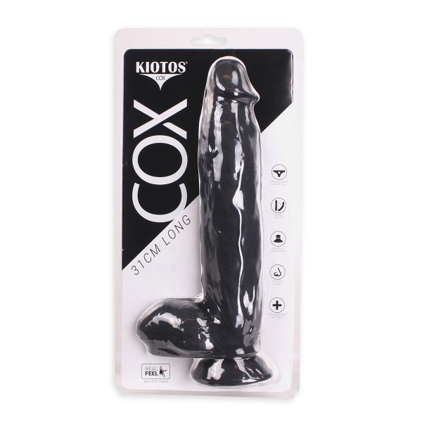 Kiotos COX Black 003 | Realistische dildo kopen | Desireshop.nl | Alkmaar