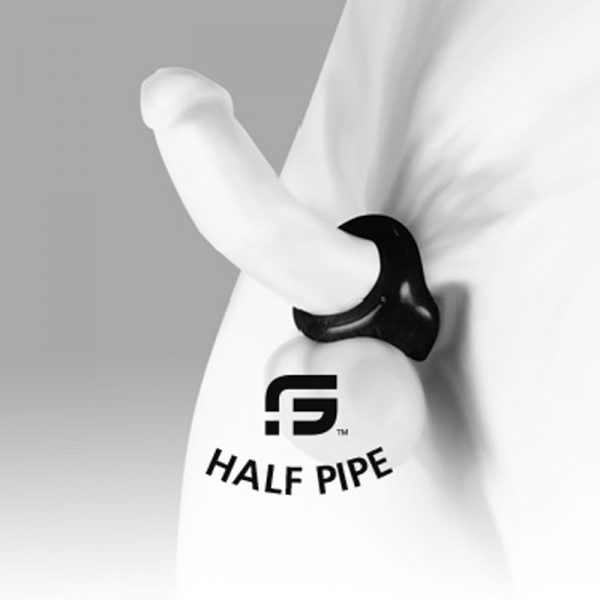 Half Pipe Cockring Black | Desireshop.nl | Alkmaar