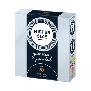 Mister Size 57 mm Condooms 3 Stuks | Desireshop.nl