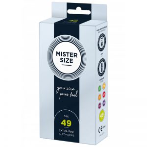Mister Size 49 mm Condooms 10 Stuks | Desireshop.nl