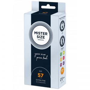 Mister Size 57 mm Condooms 10 Stuks | Desireshop.nl