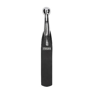 Ball Metal Handle With Saddle Leather Paddle | Desireshop.nl