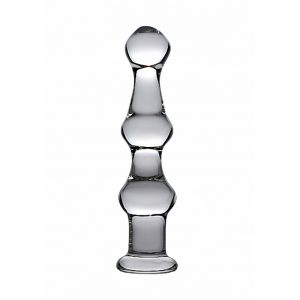 Master Series - Mammoth glazen dildo - Desireshop.nl