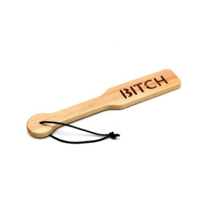Houten peddel Bitch - Desireshop.nl