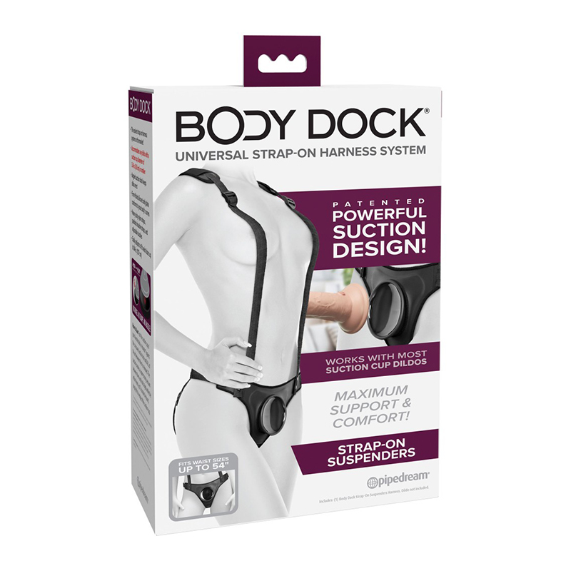 Body Dock Suspender Voorbinddildo - Desireshop.nl